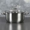 Доляна / Doliana / Casserole "Grette", 3.2 l, d = 20 cm, with glass lid, capsule bottom