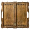 GamesDealer / Ajedrez + backgammon tallado con Ararat 50 con mango, Haleyan