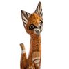 Decor and Gift / Wooden figurine "Cat" 30 cm