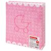 BRAUBERG "Baby shoes" photo album for 200 photos 10x15 cm, hard cover, thermosealing, pink, 39114