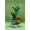 Ярославская майолика / Christmas toy "Chicken in a scarf"