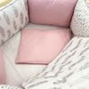 Dreams Store / Set of sides for a round baby cot "Robin Hood in pink"
