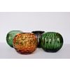 Гусевской Хрустальный завод / Crystal vase for flowers "Multicolor" small green