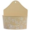 Kaemingk / Hanging planter Amalfi 20 * 10 cm yellow, metal