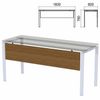 Drawer for tables on metal frame "Argo", 1600 mm wide, walnut