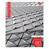 HATBER / Notebook, A5, 80 sh., Bracket, cage, cardboard cover, "New art" / 14 pcs.