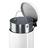 Waste bin Hailo Solid L 18 l., Steel, silver, with galvanized bucket