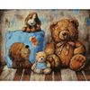 Опт-картина / Painting by numbers 40x50 Plush toys