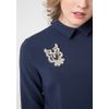 Lace brooch "Owl"