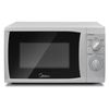 MIDEA MM720CFB 20 litre microwave, 700 watt power, mechanical control, white