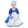 Doll Vasilina Gzhel in a box, 45 cm