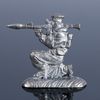 Tin soldier "Trooper with an RPG. Airborne"