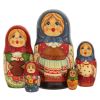 Matryoshka "Girl with a loaf of" little