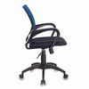 Chair CH-695N / BL / TW-11, with armrests, mesh, black / blue