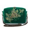 Торжокские золотошвеи / Velvet bag on a chain "Lianet"