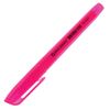 Highlighter BRAUBERG "Vivid", PINK, round case, line 1-3mm