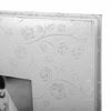 BRAUBERG wedding photo album, 20 magnetic sheets 30х32 cm, the cover is textured under the skin, rings, silver