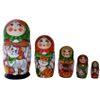 Мастерская подарков / Gift workshop / Matryoshka, Girl with a cat, 18 cm.