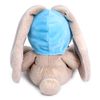 BUDI BASA / Brinquedo macio Coelhinho Mi com chapéu com pompons brancos 15 cm
