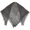 Пуховый платок / Shawl, dark gray
