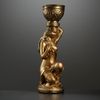 Хорошие сувениры / Figurine "Fille assise avec un pot de fleurs sur la tête" 65 cm