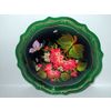Сувениры из Н.Тагила / Souvenir da N. Tagil / Vassoio "Barocco. Viburno con falena", 19 cm