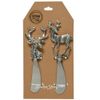Kaemingk / Deers Style Cheese Knife Set 13-14 cm, 2 Pieces