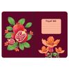 BRAUBERG / Notebook 60 l. in line SoftTouch cover, beige paper 70 g / m2, stitching, B5 (179x250 mm), POMEGRANATE / 4 pcs.