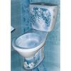 Toilet compact with painting