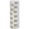 Adhesive tape 12 mm x 30 m stationery BEAM, set 12 PCs., transparent, guaranteed length
