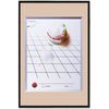 Frame business-class 40x60 cm, plastic, baguette 9 mm, black