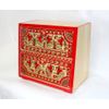 Беломорские узоры / Casket wooden "Mezenskaya painting" two divisions