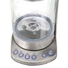 Kettle KITFORT CT-601, 1.7 litres, 2500 w, closed heating element, 4 heating modes, glass, silvery