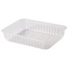 STIROLPLAST / Envases desechables, 500 ml, JUEGO de 50 uds., SIN TAPA, 179x132x37 mm, PP, transparente