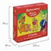 BRAUBERG / Gouache "MAGIC OF COLOR" 9 colors, 20 ml each without brush, cardboard box