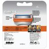 Replacement shaving cassettes 4 pcs. GILLETTE "Fusion Power" for men