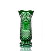 Гусевской Хрустальный завод / Crystal vase for flowers "Monastyrskaya" large green