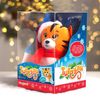 POMPOSHKI / Soft toy "New Year's tiger in a hat and scarf"