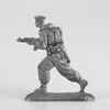 Tin soldier "Trooper with a gun. Airborne" (set of 2)