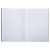 BRAUBERG / Notebook A4, 40 sheets, "Metropolis", staple, cage, plastic cover, BLUE / 10 pcs.