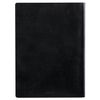 BRAUBERG / Notebook 60 l. capa xadrez lisa em couro sintético, costuras, A4 (210x297mm), PRETO, VIVA / 10 unid.