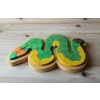 Wooden puzzles in a box "Snake"