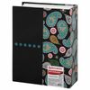 Photo album BRAUBERG on 304 photos 10x15 cm, hard cover, Paisley, black with turquoise