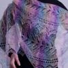 Пуховый платок / Shawl "Rainbow"