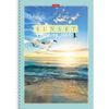 HATBER / Notebook A4, 80 tờ, lược, lồng, bìa cứng, "Sunsets" / 8 chiếc.