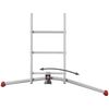 Stepladder aluminum S100 ProfiLOT 3x12 steps, Hailo