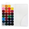 Watercolors "Classic" 32 colors, honey, without a brush, plastic box