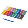 Clay classic BRAUBERG, 18 colors, 360 g, stack, top quality, cardboard packaging