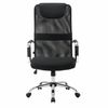 BRABIX / Office chair "Fit EX-514", with headrest, chrome, black