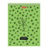 HATBER / Notebook "Animals" SMALL FORMAT 40 sheets A6, 110x145 mm, comb, cardboard cover, cage